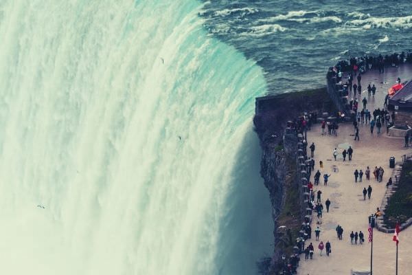 aerial-photo-of-Niagara-falls-waterfall-instagram-captions