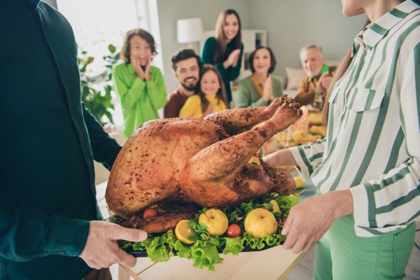 family-turkey-what-to-say-when-someone-says-happy-thanksgiving