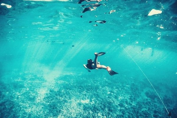 feature-man-free-diving-fish-ocean-instagram-captions